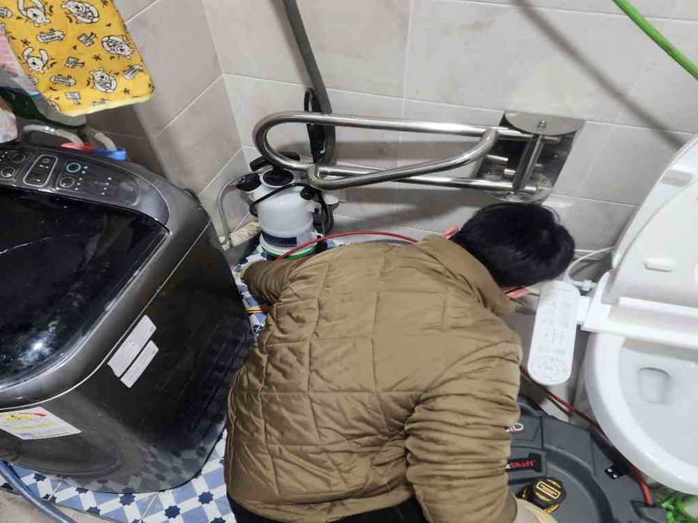 과천 욕실·세탁기 배수 막힘 작업