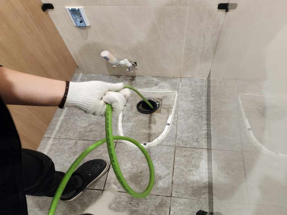 과천 화장실 바닥 배수구 고압세척